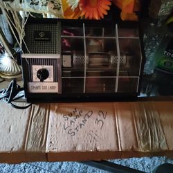 Vintage Sperti Sun Lamp And Stand From The 60s .
