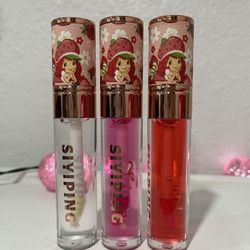 Lipfgloss Lip oils Strawberry 