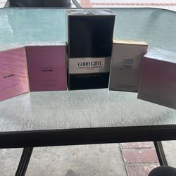 Girl perfume, Chanel, good girl, coco, Versace