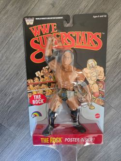 2026 Mattel LJN WWE Superstars Series 3  CHASE The Rock