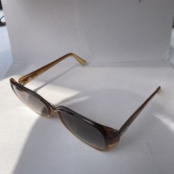 Vintage Christian Dior OPTYL Women’s Sunglasses Yellow Made In Germany 