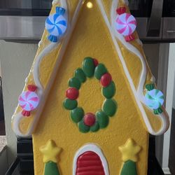 Gingerbread House Blow Mold