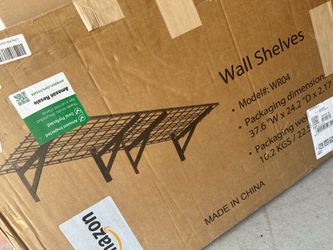 Garage wall shelves racks
