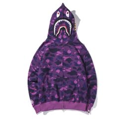 Bape Camo Full Zip Up Hoodie 