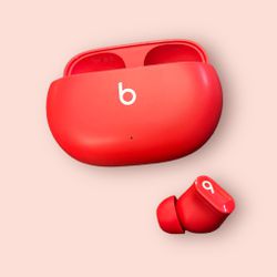 GENUINE Beats Studio Buds RIGHT EARBUD ONLY) Replacement Earbud Charging Case- Red -