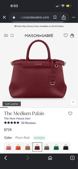 Mason de sabré purse
