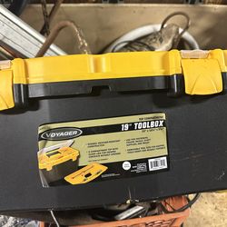 Plastic tool box