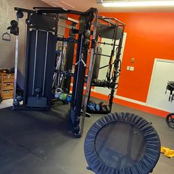 !Commercial-Grade Multi-Functional Training Rig Gym