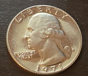 25 cents 1971 S. Coin USA 🇺🇸 Proof