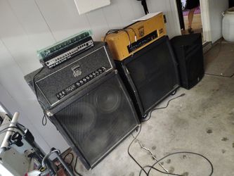 Guitar speakers and 4x12 cabs