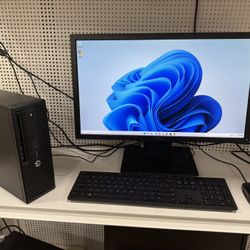 Hp desktop i5 processor windows 11 comes with monitor keyboard and mouse