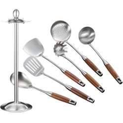 Stainless Steel Kitchen Cooking Set Of 7 Utensils