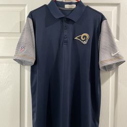2016-2017 Los Angeles Rams Polo Sz L SUPERBOWL