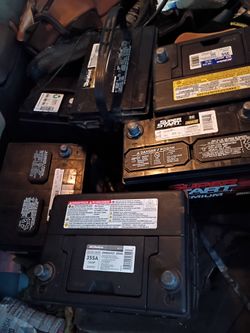 Car batteries