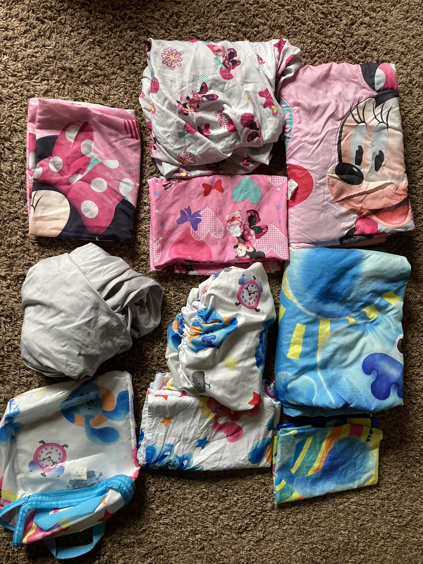 Minnie Mouse & Blues Clues Toddler Bed Sets