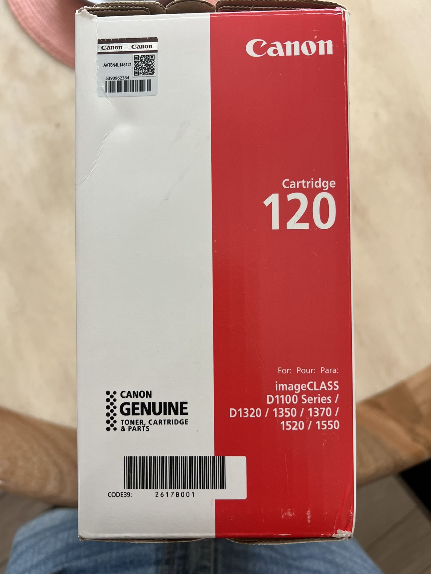 Canon T-120 Genuine Original Toner