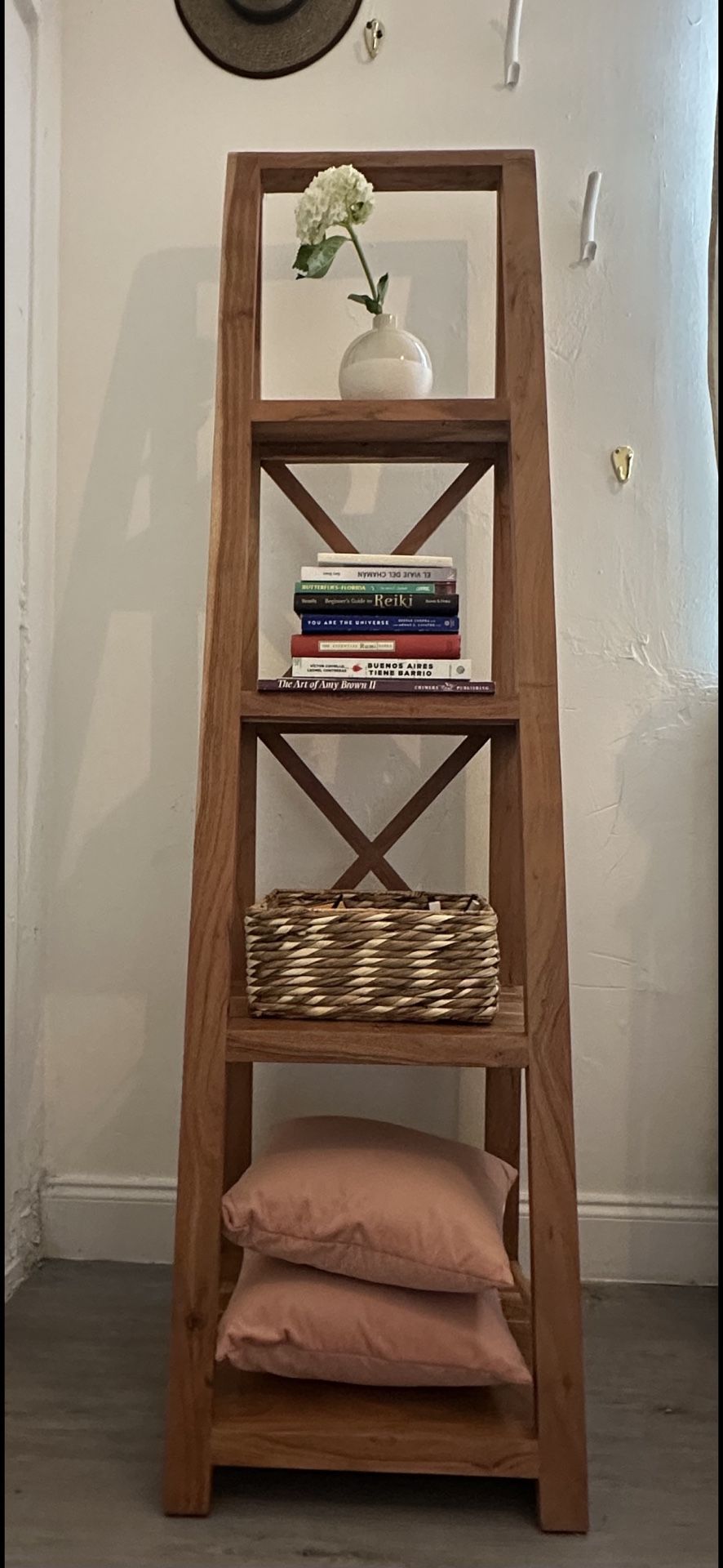 Oak Accent Bookcase
