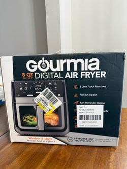 8qt Gourmia Air fryer - NEW