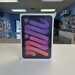 Apple iPad mini 6th Gen. 64GB Purple New Sealed With Apple Care Till Sep 2025