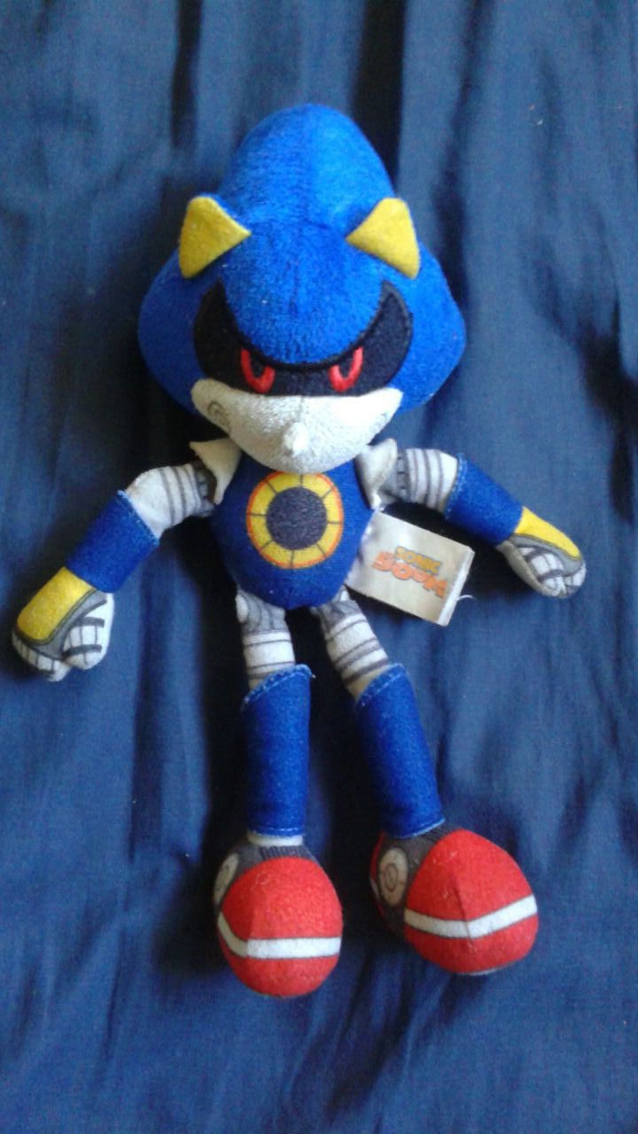 Sonic Boom Metal Sonic 11 Inch Tomy Plush Toy