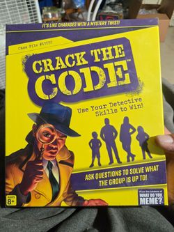 Crack the Code game. New Sealed.