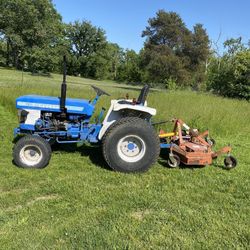 Ford 1510 Tractor With Mower