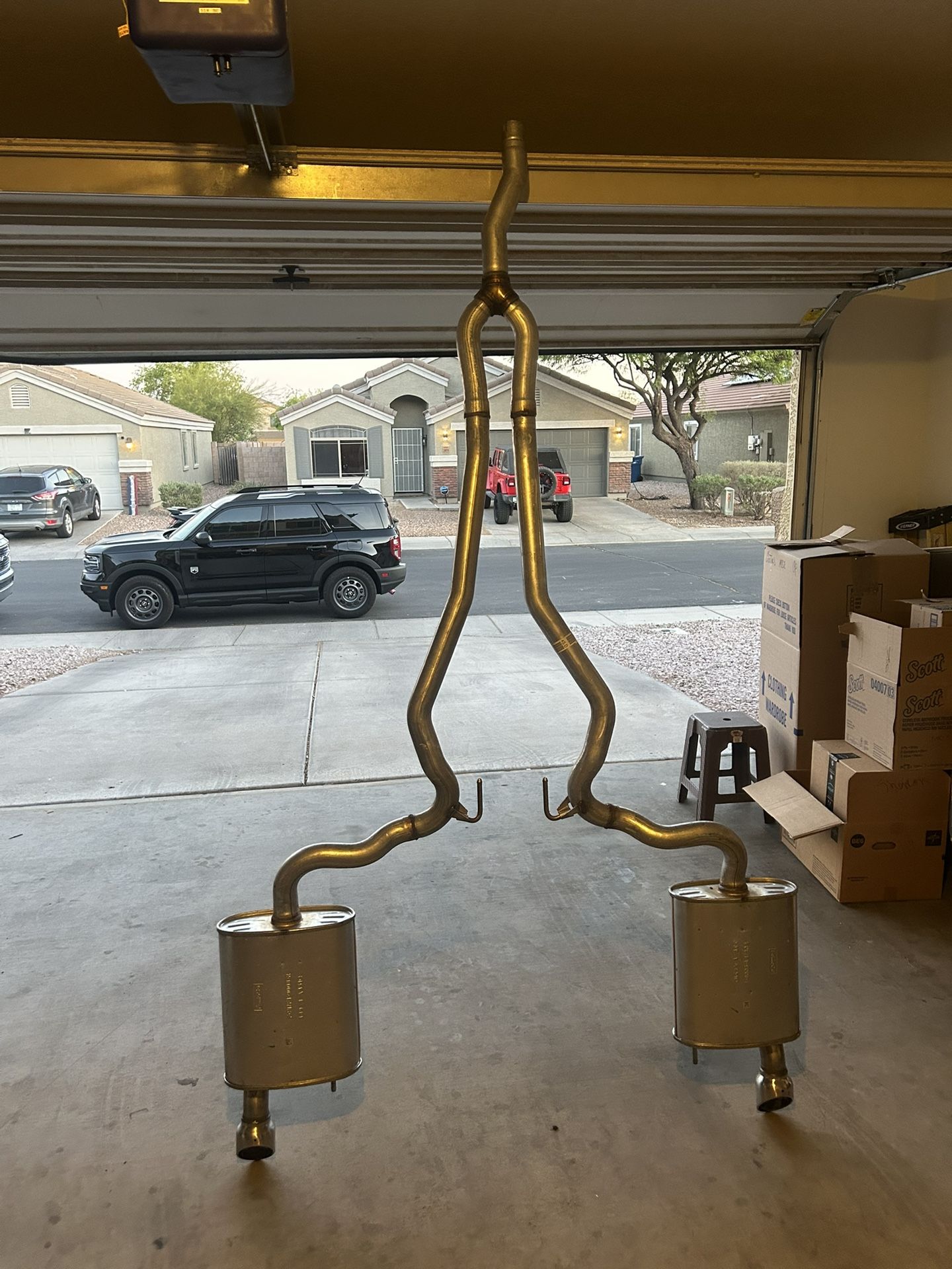 2025 Mustang Ecoboost Stock Cat Back Exhaust