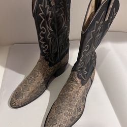 Snake Skin Western Boots