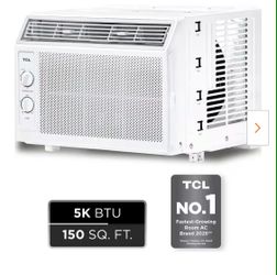 New 5,000 Btu Window Ac Unit