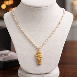 Rosary St. Jude/ Rosario San Judas Gold Plated/ Oro Laminado High Quality/Alta Calidad