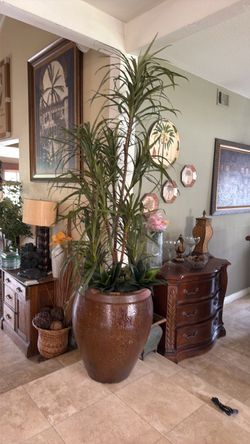 7ft indoor silk plant