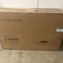 36" Under Stainless Steel Cabinet Range Hood