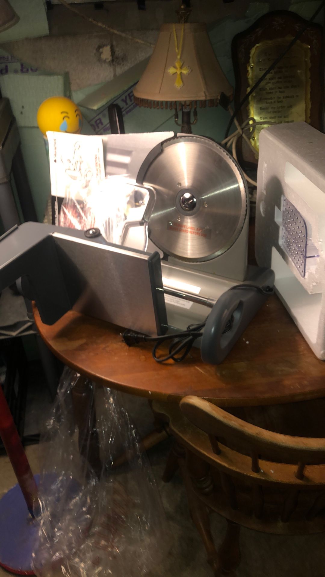 Meat Slicer Shamrock 8in Blade  Brand New