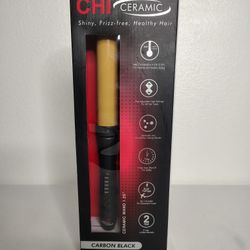 Chi Carbon Black Ceramic Wand 1.25"