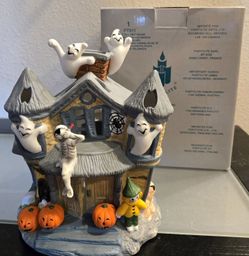 PartyLite New Haunted Tealight House $12
