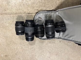 Canon Lenses & Bag