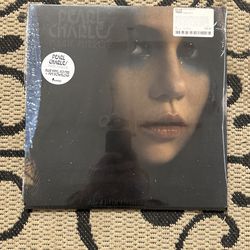 Pearl Charles magic mirror, vinyl LP on colored blue vinyl with poster