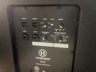 Harbinger subwoofer cheap 12
