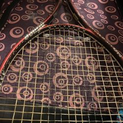 Two  Tenniss Rackets Two Balls