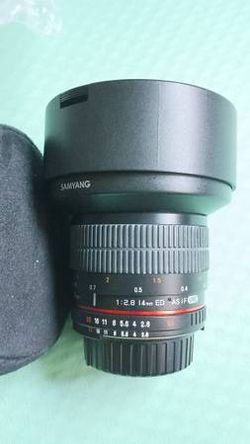 Samyang 14mm f/2.8 ED AS IF UMC Nikon F mount Ultra Wide angle lens