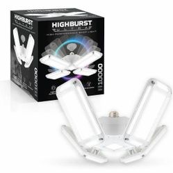HIGHBURST 4-PANEL E26 GARAGE LIGHT