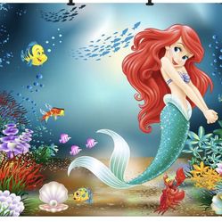 Little Mermaid Backdrop 