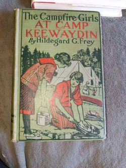 The campfire girls at camp keewaydin
