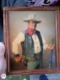$100 John Wayne Photograph By A. Sutherland Look It Up