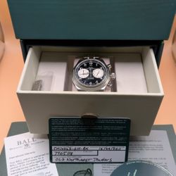 Ball Trainmaster Cannonball Full Set Automatic Swiss Chronograph 43mm Stainless Steel