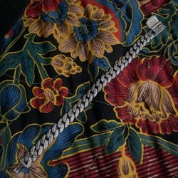 Silver Diamond bracelet 