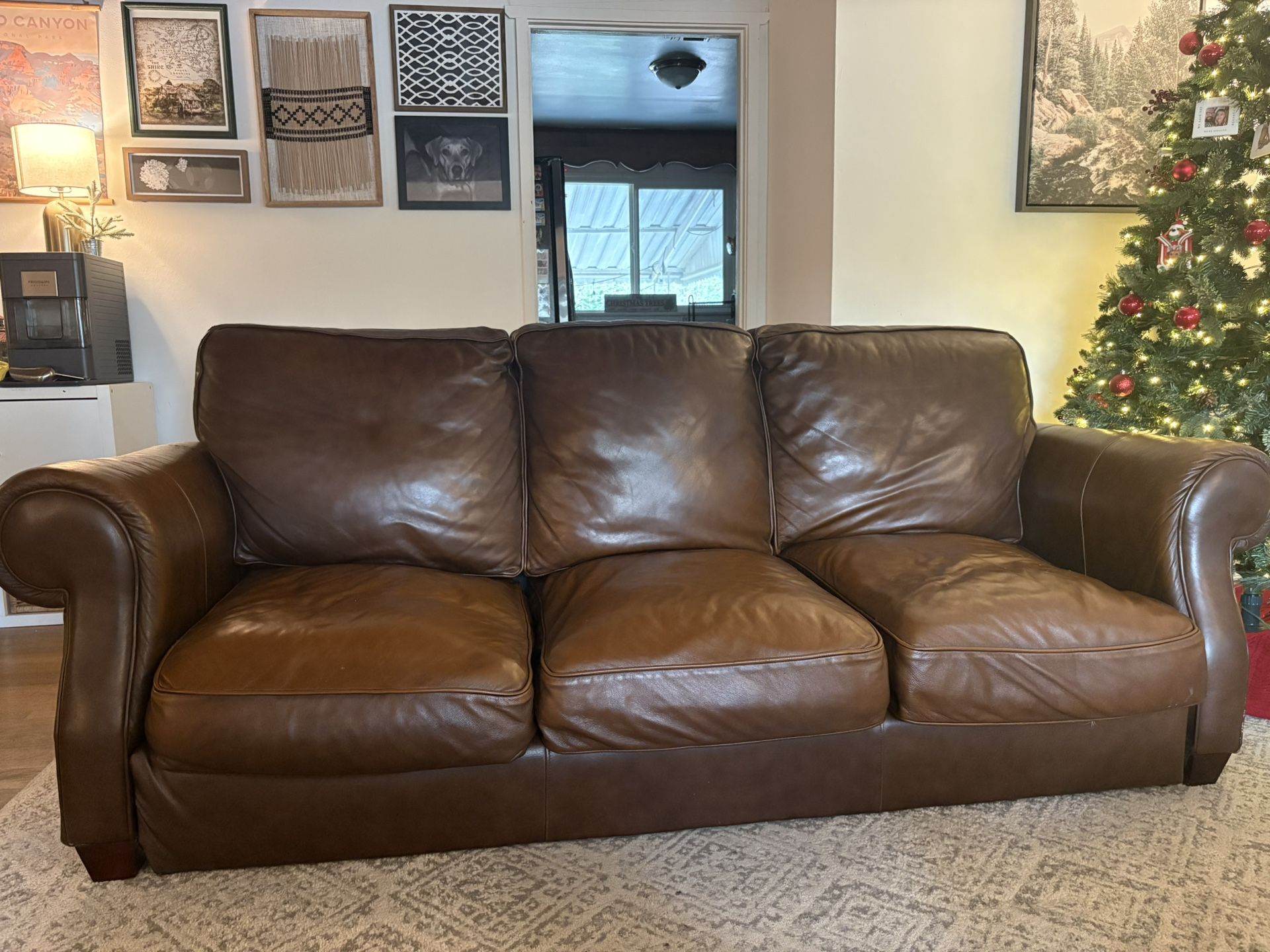 Set Of Leather Couches