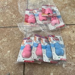 New Medium Puppy Kong -8 Pieces