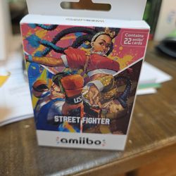 Street Fighter Amiibo Cards