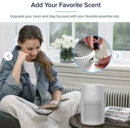 🎂 2 LĚVOIT Air Purifiers w/ Aromatherapy, 3-in-1 Filter Cleaner with Fragrance Sponge for Better Sleep, Gray... Value $50